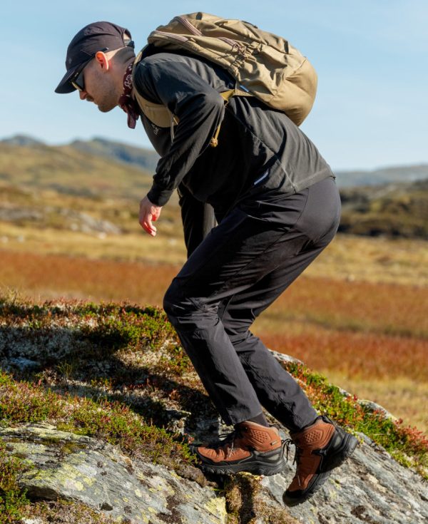 Men's Targhee IV Wide Waterproof Hiking Boot | Bison/Black