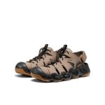 Men's Hyperport Fisherman Leather Sandal | Brindle/Oak Buff