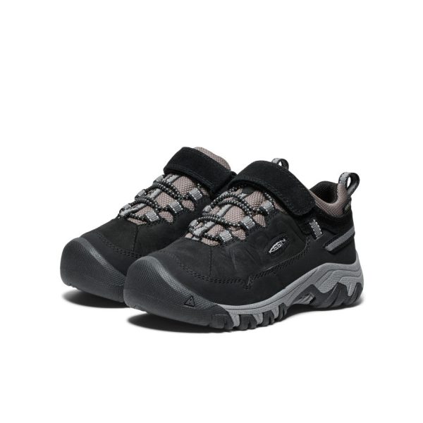 Little Kids' Targhee IV Waterproof Hiking Shoe | Black/Steel Grey