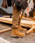 Men's San Jose 6 Waterproof 90° Heel Boot (Aluminum Toe)  |  Bistre/Gum
