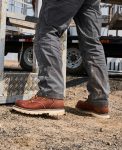 Men's Cincinnati 6 Waterproof 90° Heel Boot (Carbon Toe) | Coffee Bean/Black