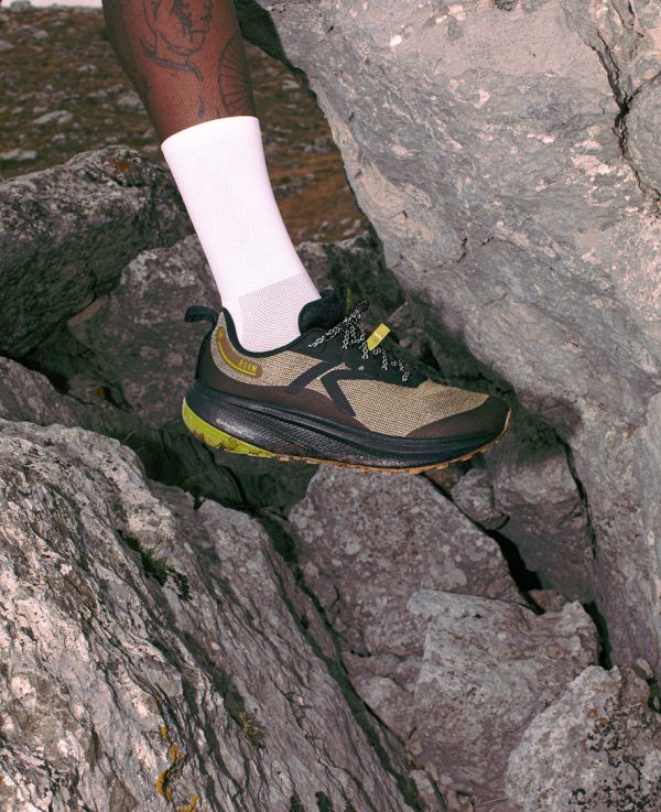 Men's Roam Trail Running Shoe | Brindle/Dark Earth