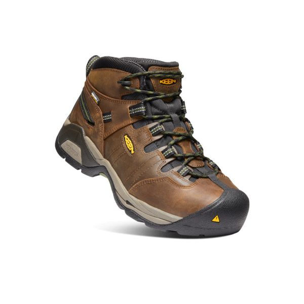 Men's Detroit XT Waterproof Boot (Steel Toe)  |  Cascade Brown/Bronze Green
