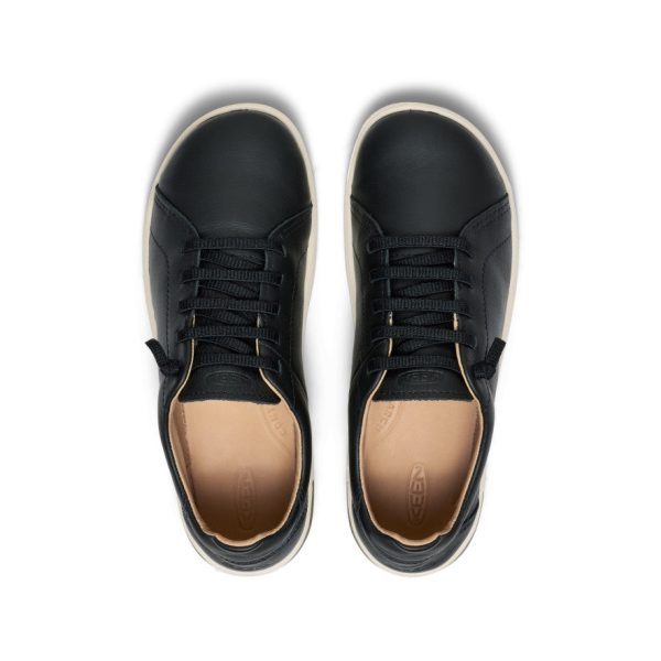 Women's KNX Leather Sneaker | Black/Star White