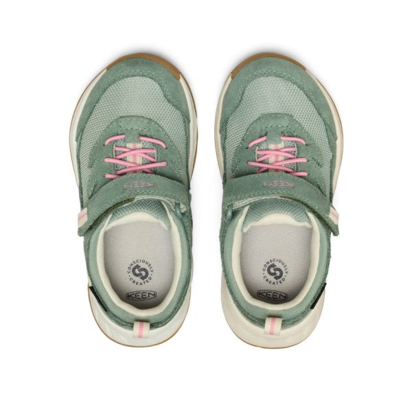 Little Kids' Hightrail Waterproof Hiking Shoe | Lily Pad/Cashmere Rose