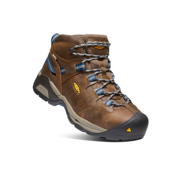 Men's Detroit XT Waterproof Boot (Steel Toe)  |  Cascade Brown/Orion Blue